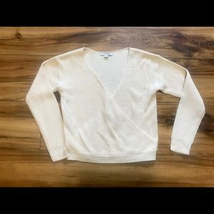 FAVLUX V-Neck Wrap Sweater